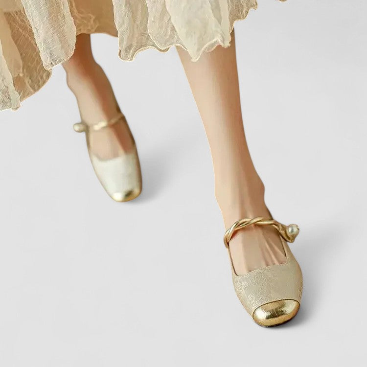 Women’s Mary Jane Shoes with an Adjustable Strap