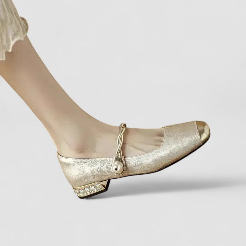 Women’s Mary Jane Shoes with an Adjustable Strap