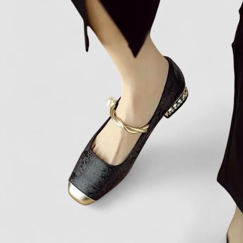Women’s Mary Jane Shoes with an Adjustable Strap
