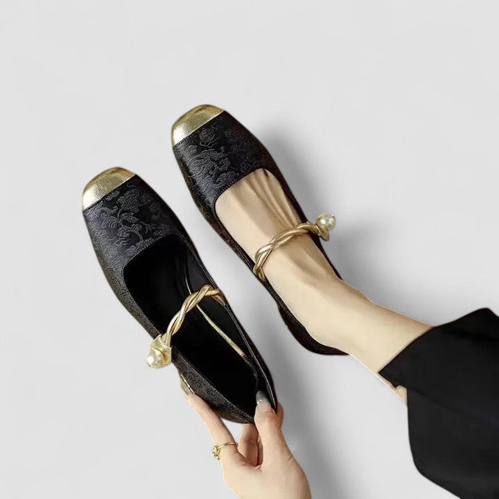 Women’s Mary Jane Shoes with an Adjustable Strap