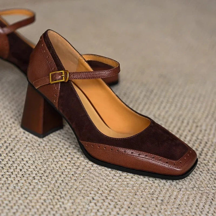 Women’s Slingback Heels with Pointed Toe and Strap Fastening