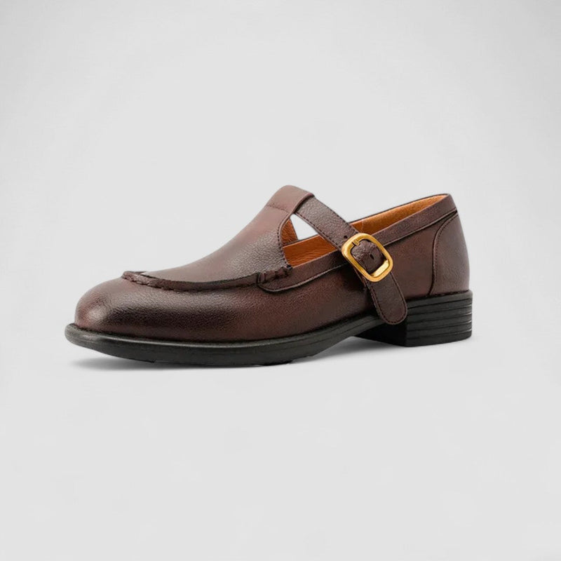 Women’s Shoes with Square Toe and T-Strap
