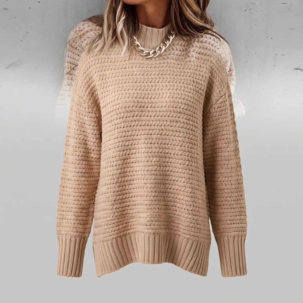 Women's Chunky Ribbed Knit Jumper