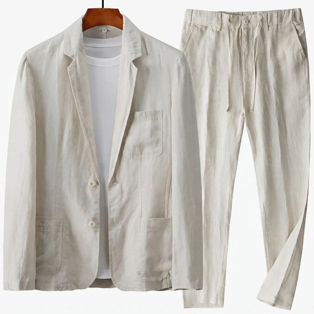 Women's Relaxed Summer Two-Piece Suit