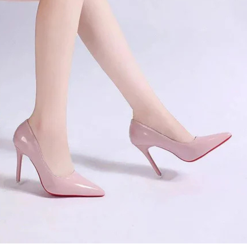 Women’s Stiletto Pumps with High Heel and Low Upper Design
