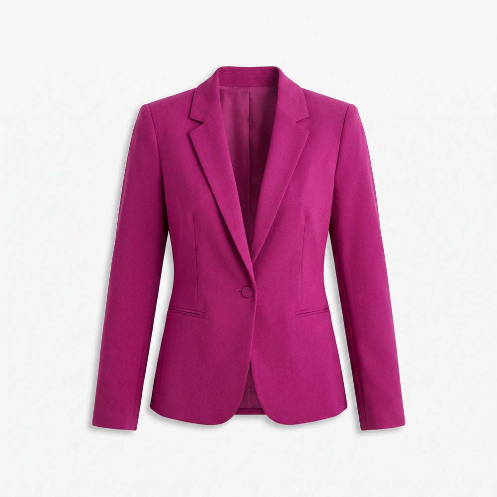 Women's Tailored Single-Button Blazer