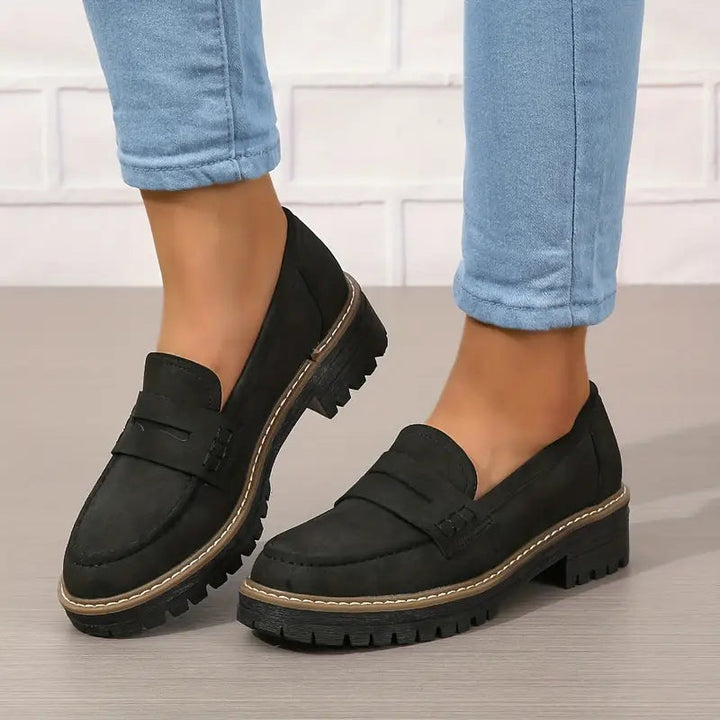 Women’s Loafers with Slip-On Design and Non-Slip Sole