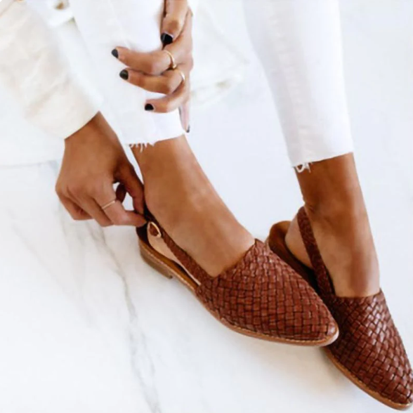 Women's Shoes with Thin Straps and Arch Support Design