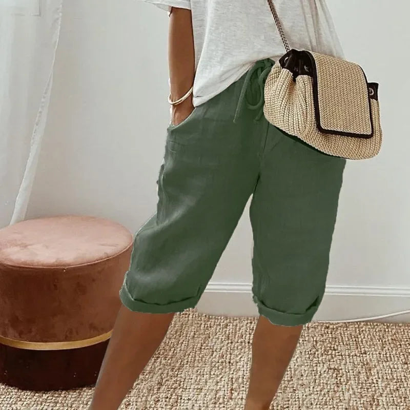 Women’s Shorts Pants with Side Pockets