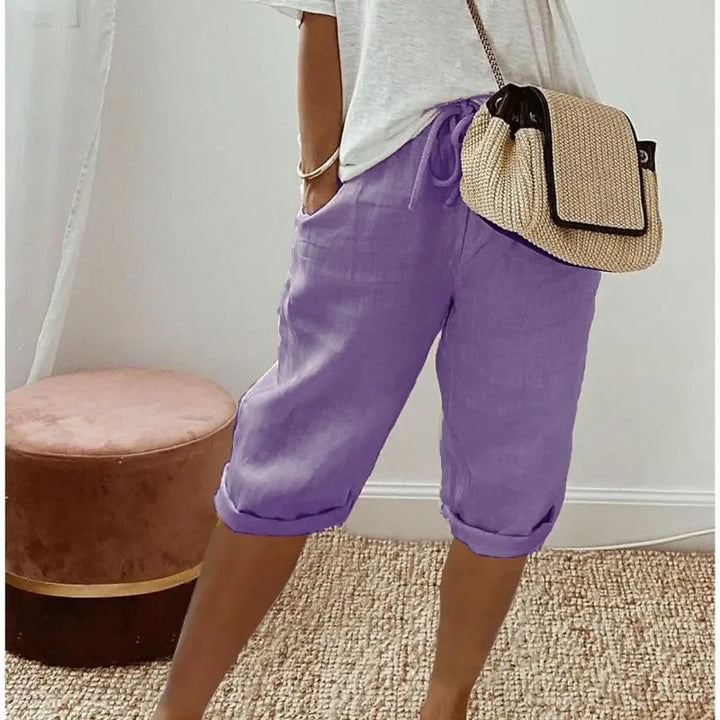 Women’s Shorts Pants with Side Pockets