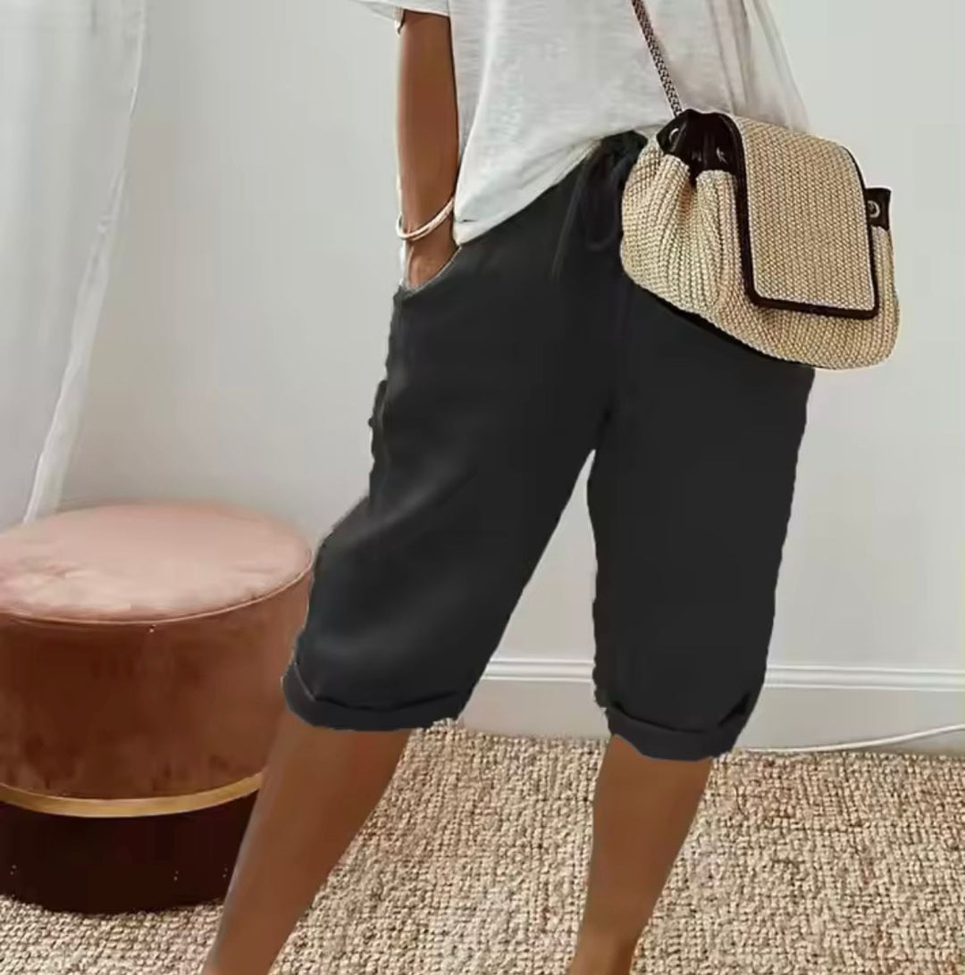 Women’s Shorts Pants with Side Pockets