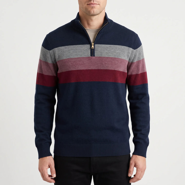 ZipKnit - Quarter Zip Knit Jumper