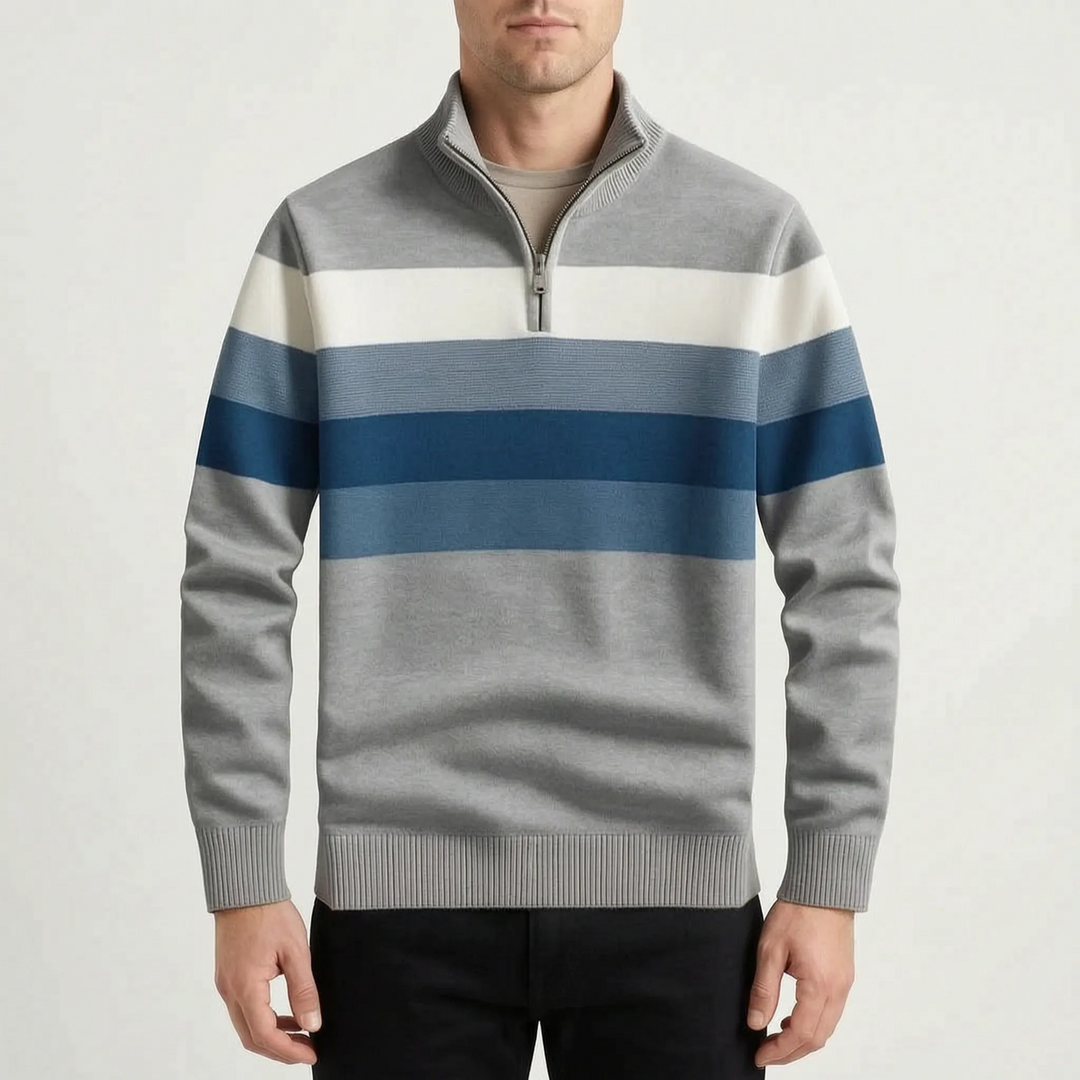 ZipKnit - Quarter Zip Knit Jumper