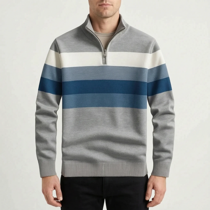 ZipKnit - Quarter Zip Knit Jumper