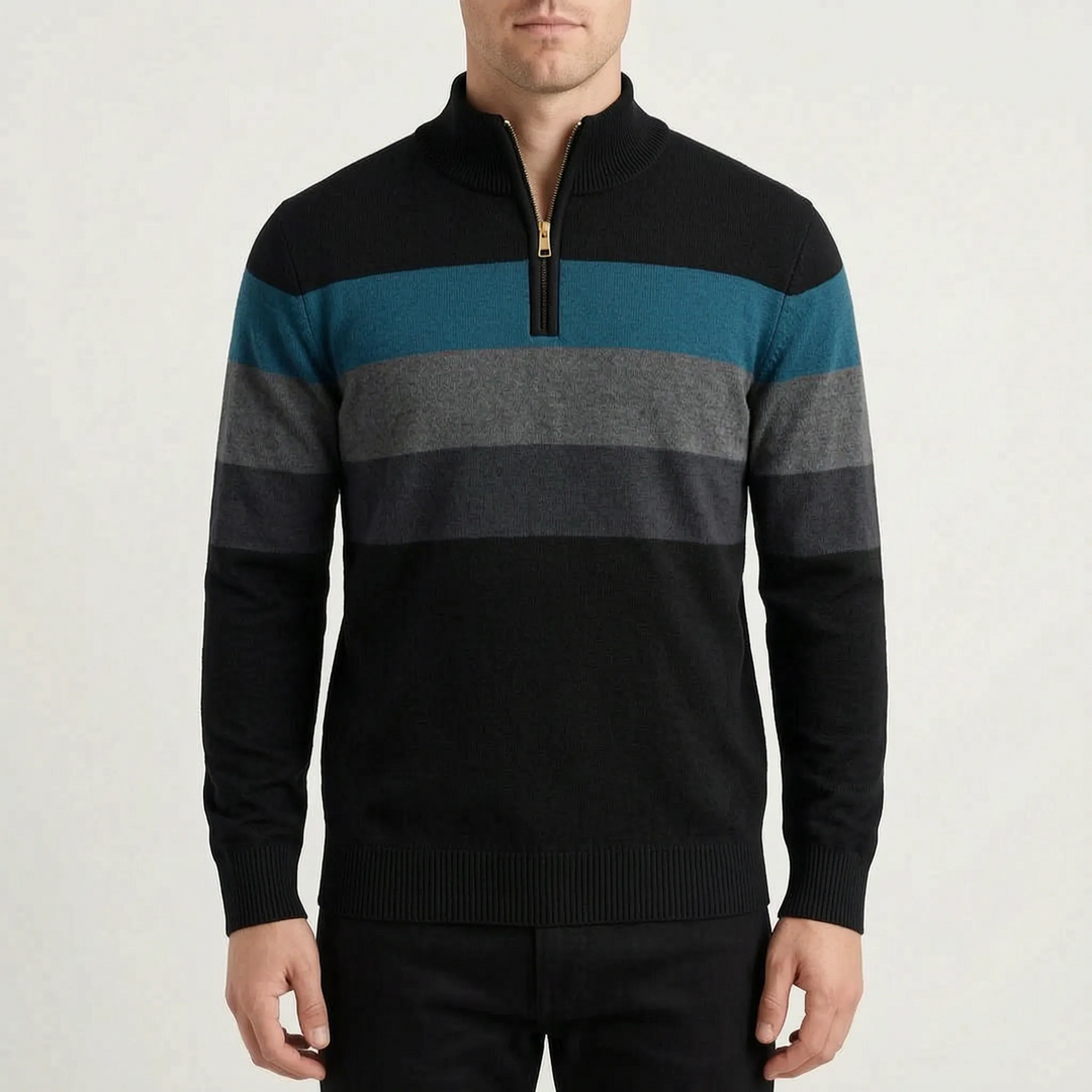 ZipKnit - Quarter Zip Knit Jumper