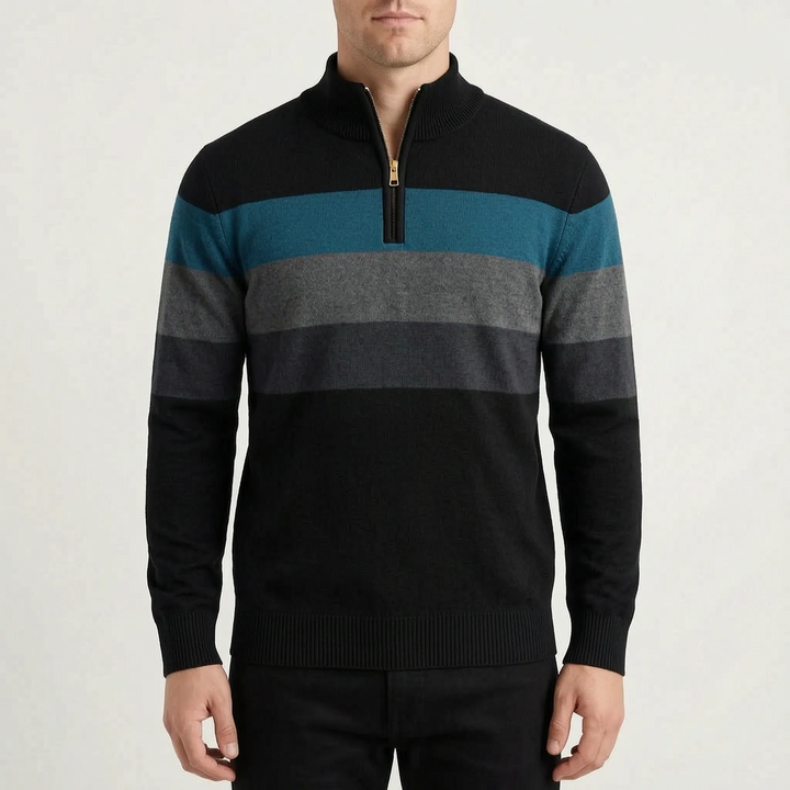ZipKnit - Quarter Zip Knit Jumper