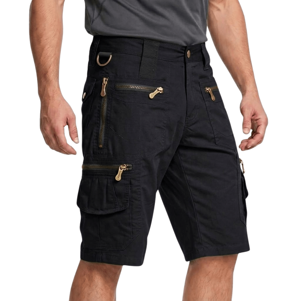 Breathable Cotton Cargo Shorts