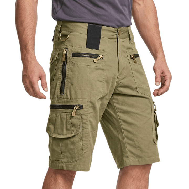 Breathable Cotton Cargo Shorts