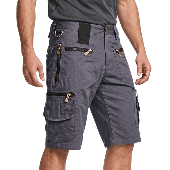 Breathable Cotton Cargo Shorts
