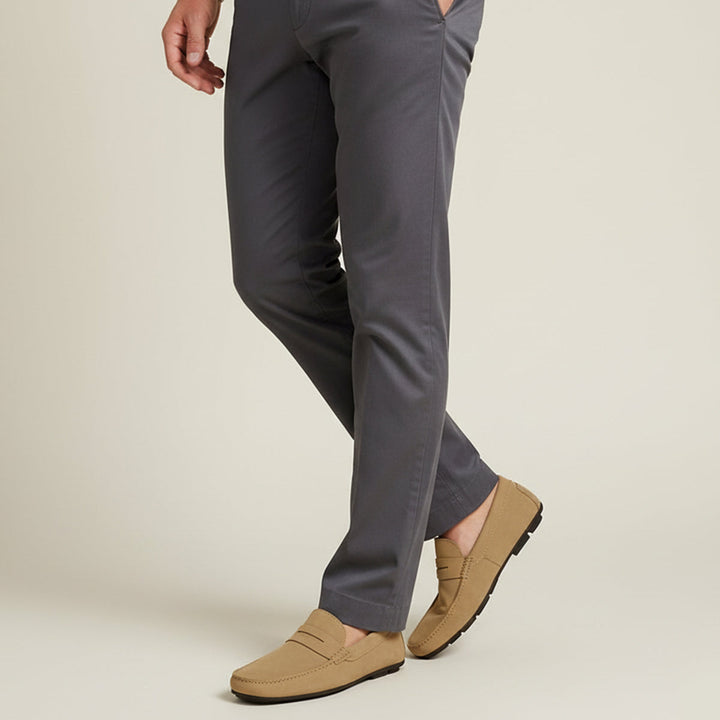 Men’s Loafers with Slip‑On Design and Insole Details